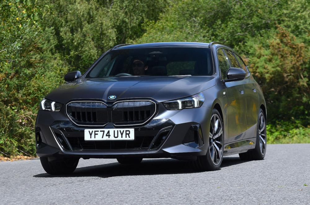 BMW 5 Series Touring front driving