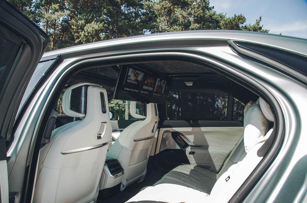 BMW 7 Series interior back seats