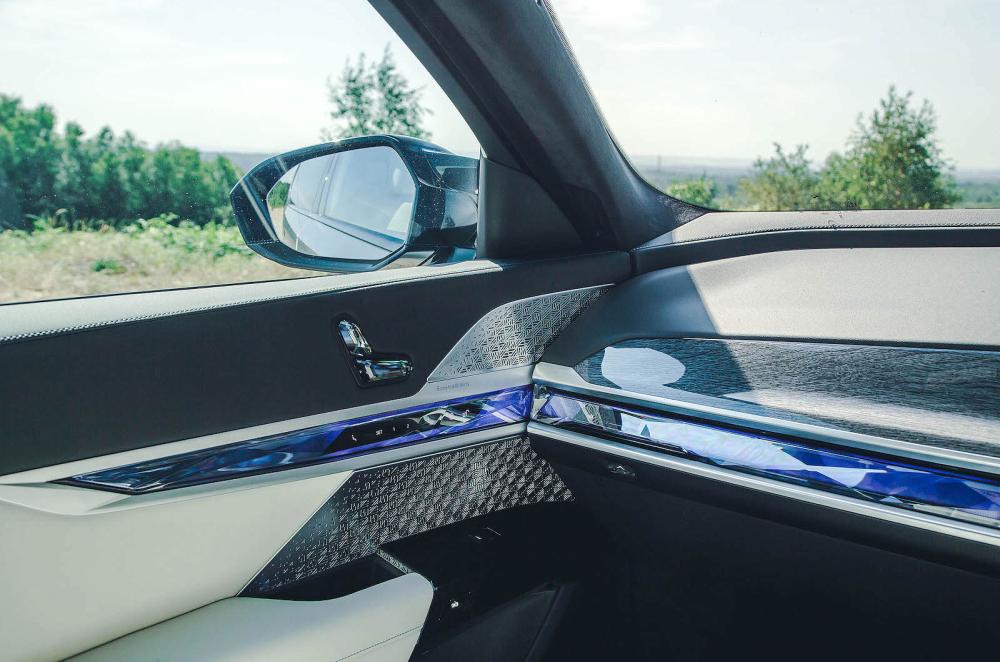 BMW 7 Series interior detail