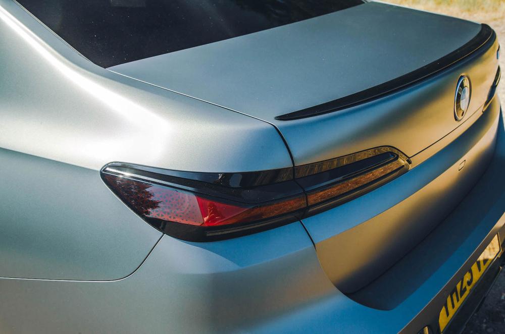 BMW 7 Series rear lights detail