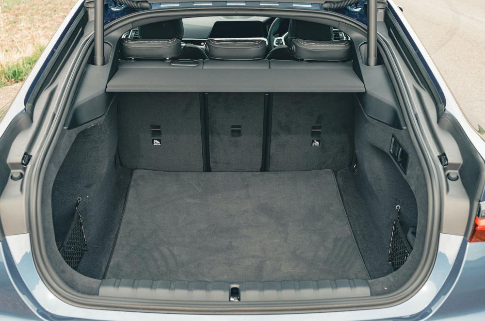 BMW Alpina B4 Gran Coupe boot open