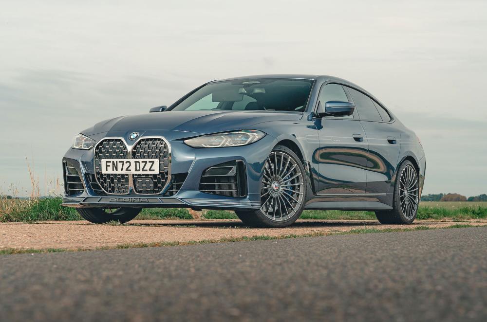 BMW Alpina B4 Gran Coupe front left static