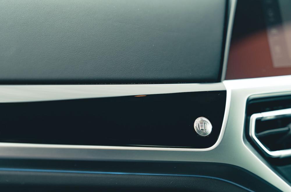 BMW Alpina B4 Gran Coupe interior detail