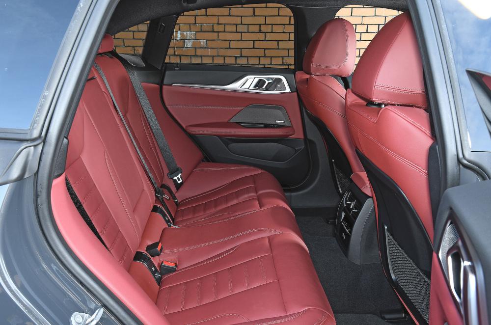 BMW i4 back seats