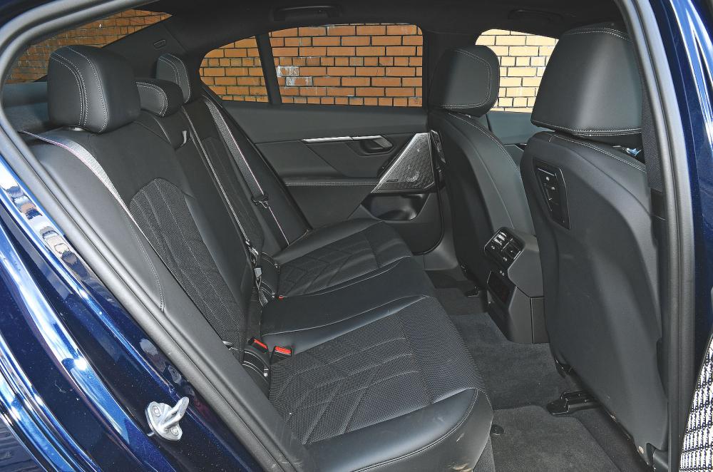 BMW i5 interior back seats