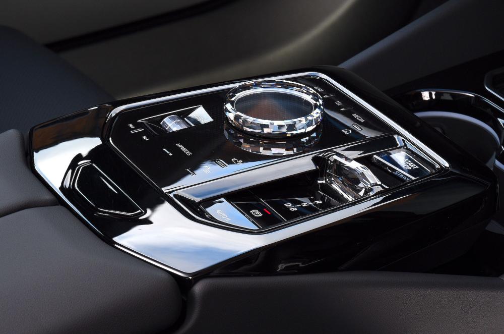BMW i5 interior detail