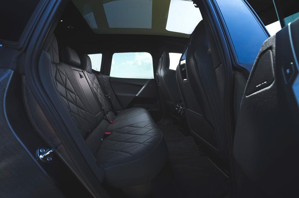 BMW iX back seats