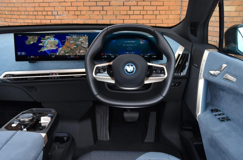 BMW iX dashboard