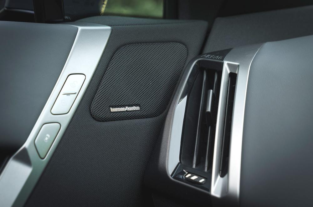 BMW iX interior detail