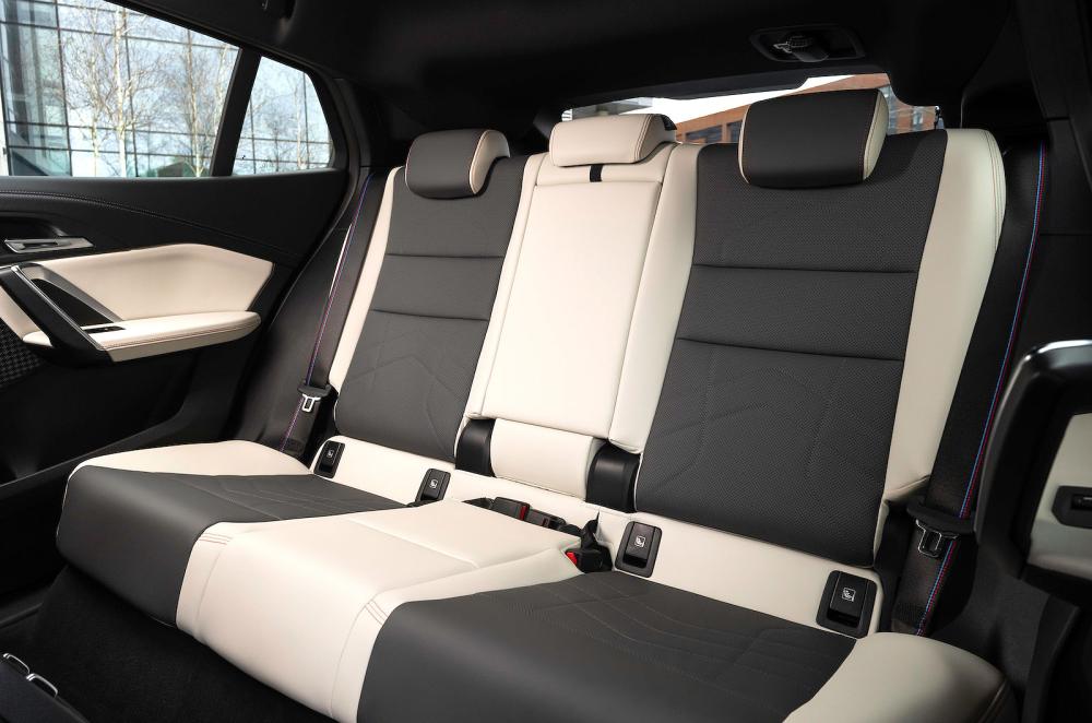 BMW iX2 back seats