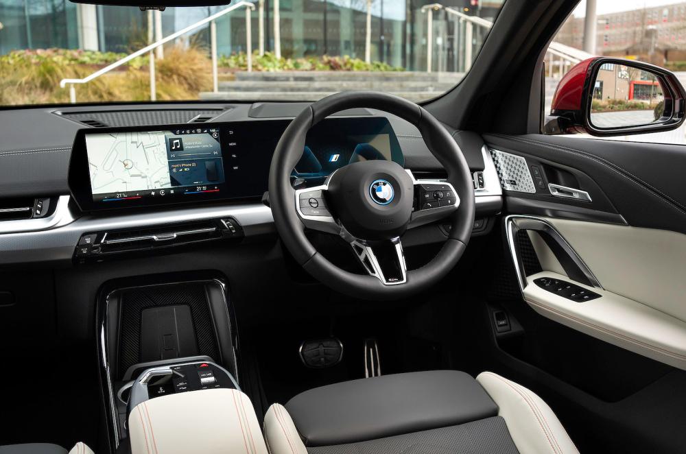 BMW iX2 dashboard