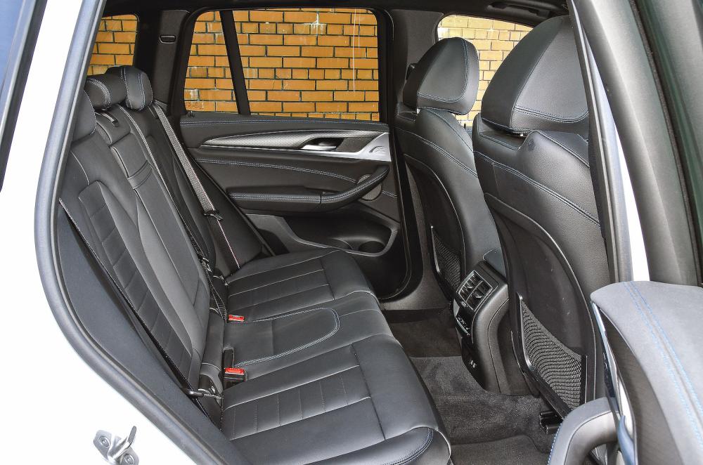 BMW iX3 back seats