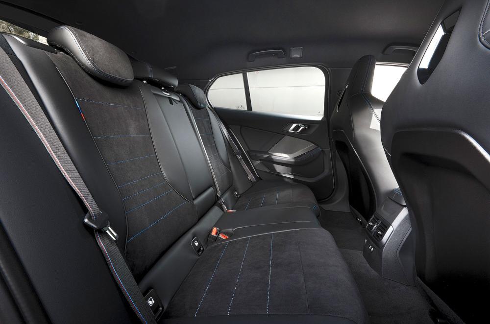 BMW M135 back seats