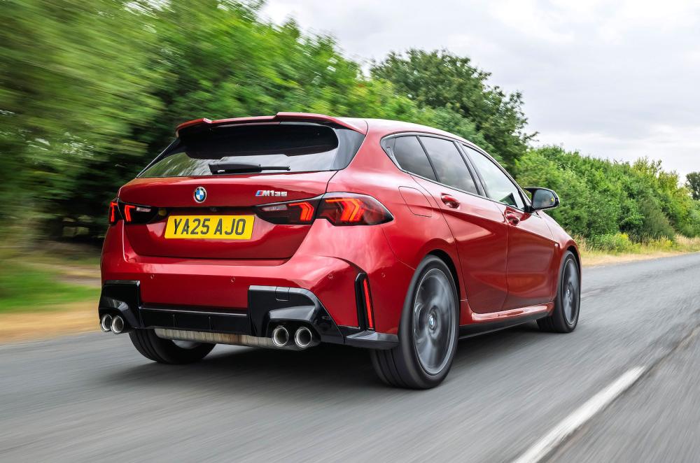 BMW M135 rear right driving
