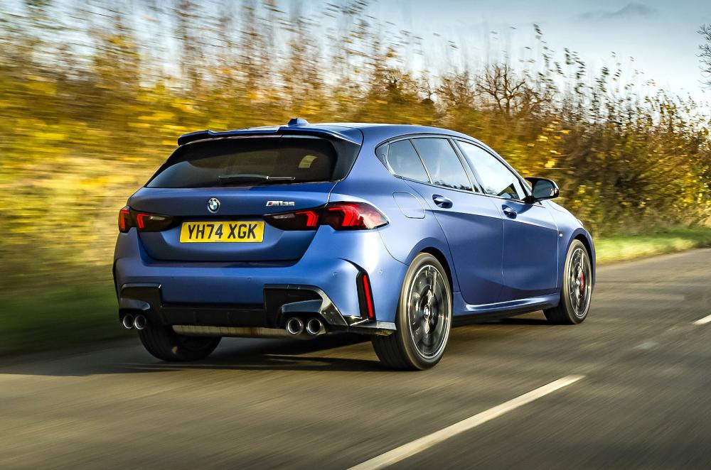 BMW M135 rear right driving