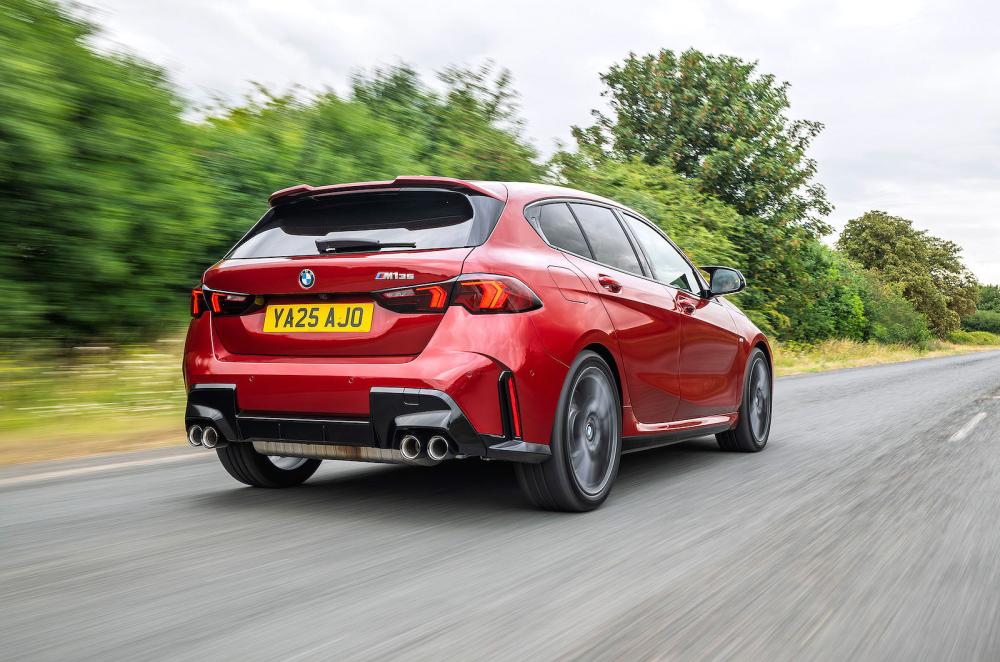 BMW M135 rear right driving