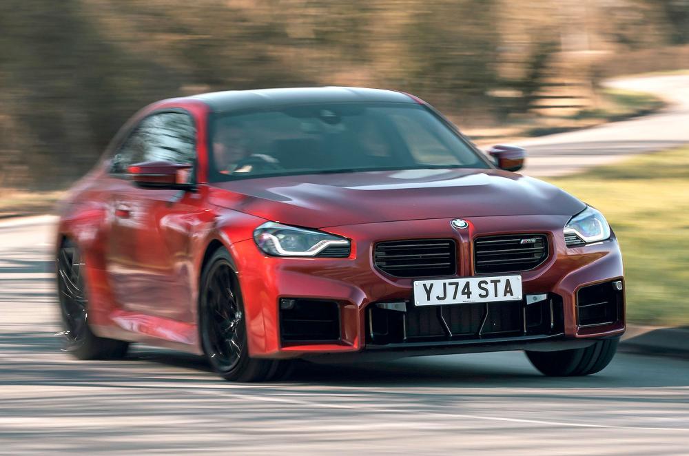 BMW M2 front cornering