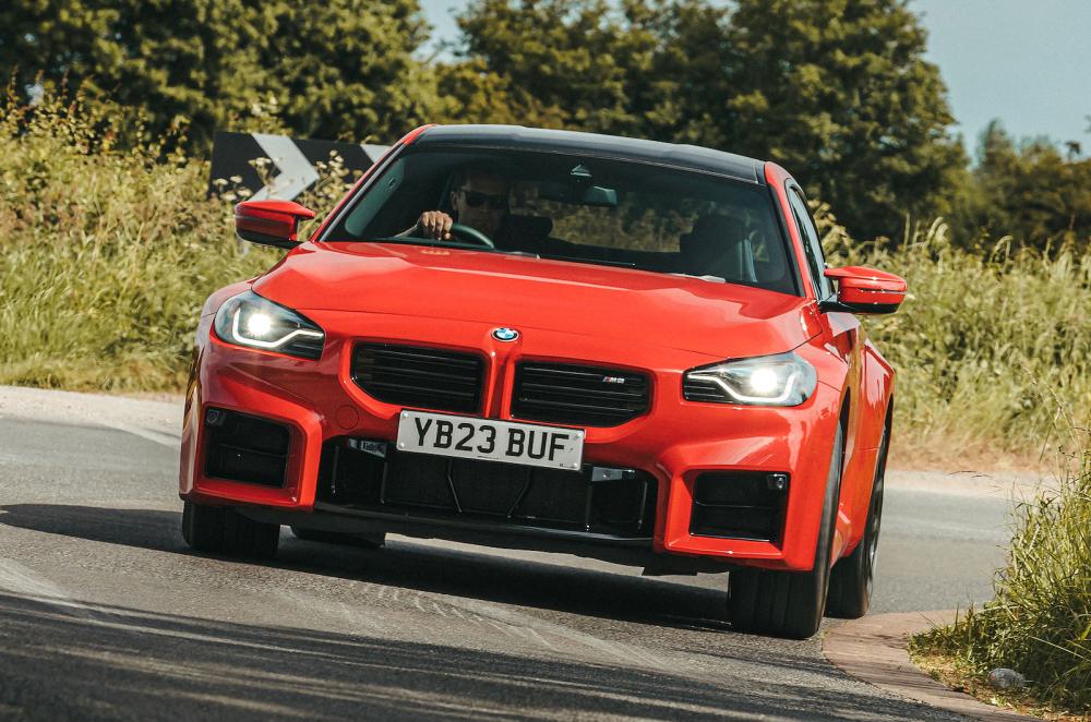 BMW M2 front cornering