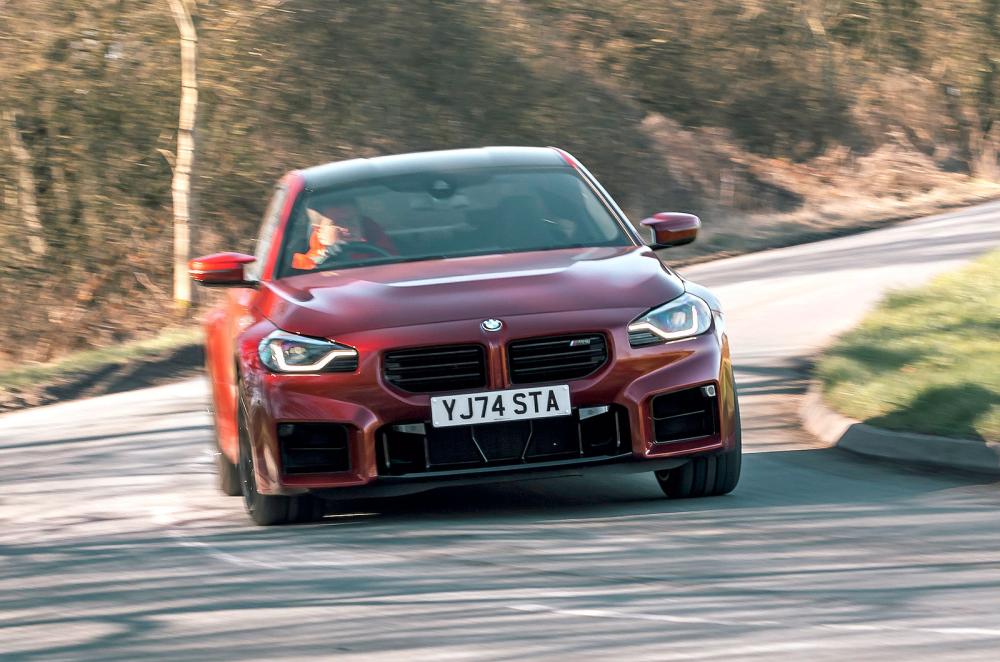 BMW M2 front cornering