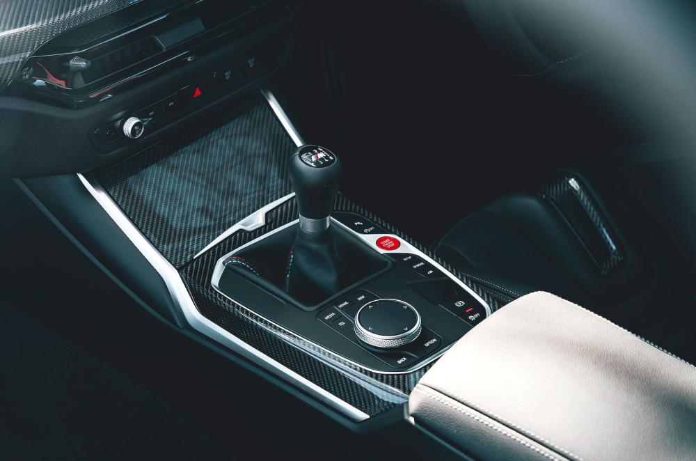 BMW M2 interior controls