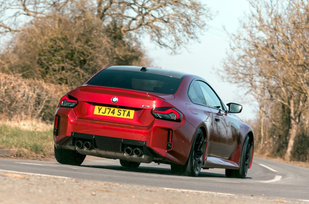 BMW M2 rear cornering