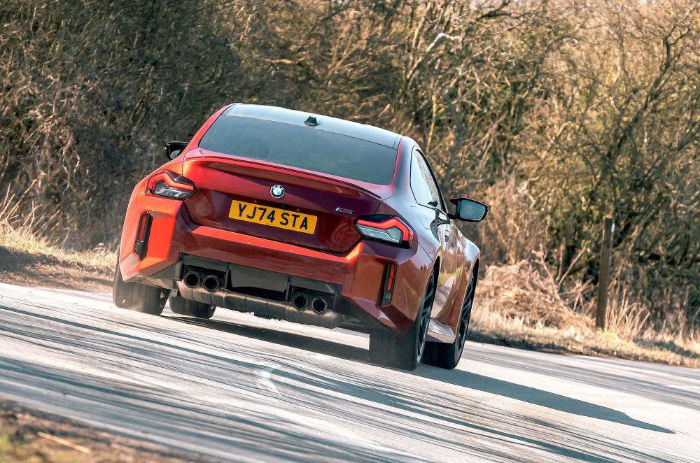BMW M2 rear cornering