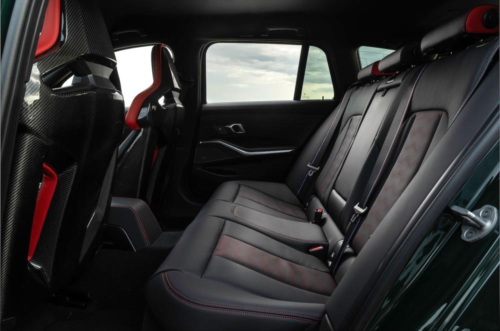 BMW M3 CS Touring back seats