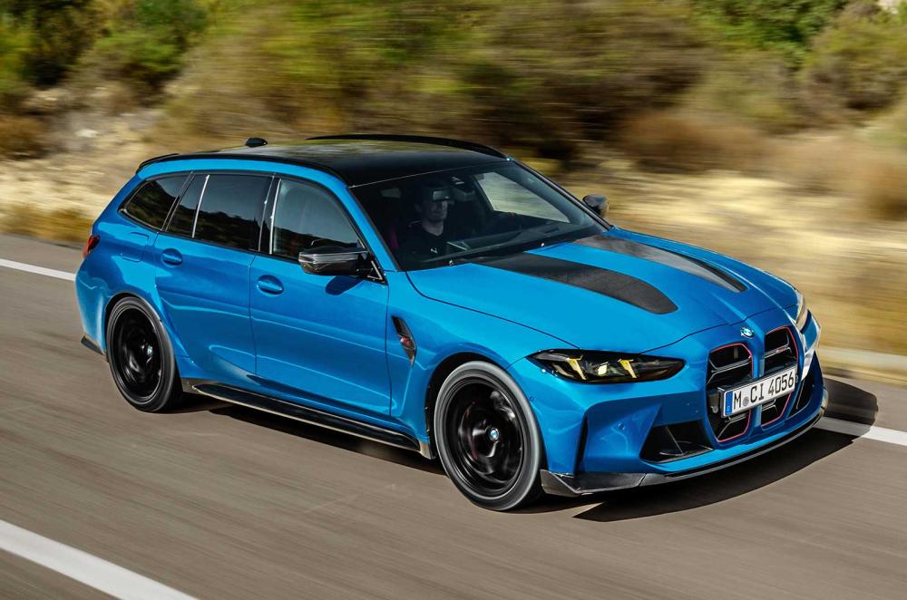 BMW M3 CS Touring front driving