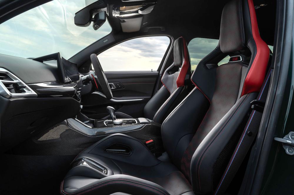 BMW M3 CS Touring front seats
