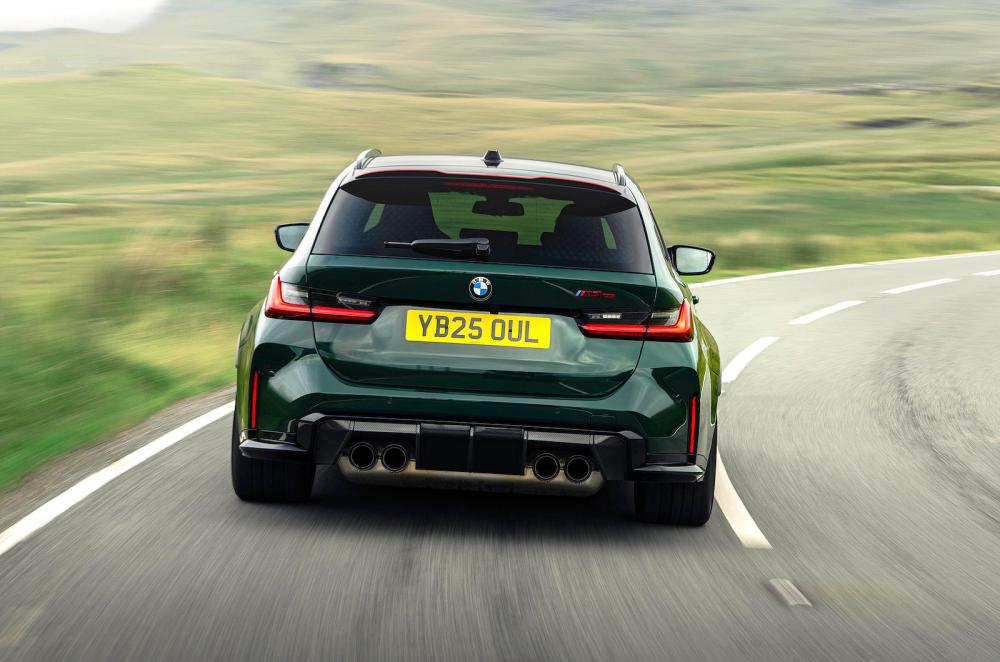 BMW M3 CS Touring rear driving