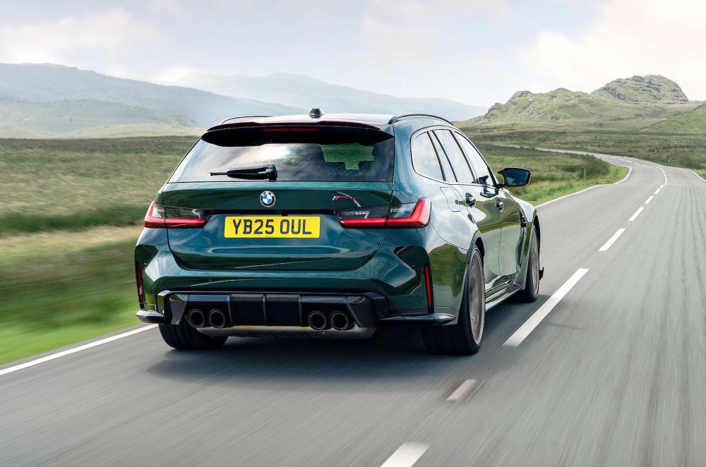 BMW M3 CS Touring rear right driving