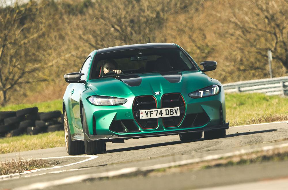 BMW M4 front driving