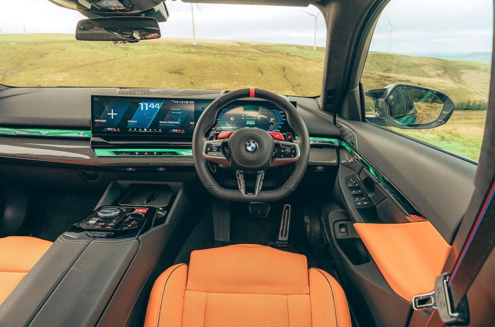 BMW M5 dashboard