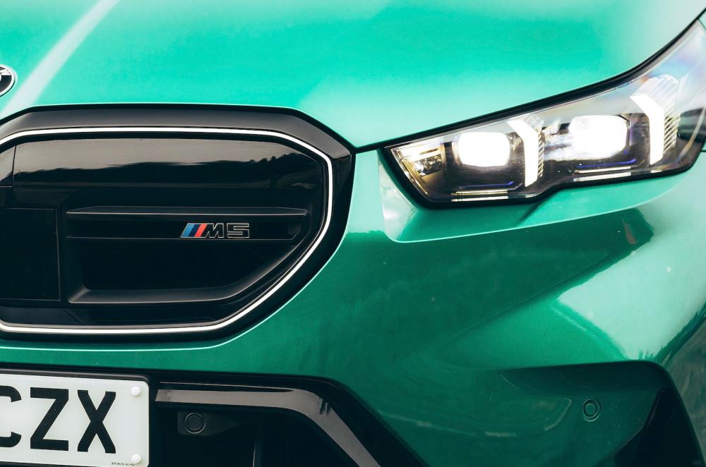 BMW M5 headlights