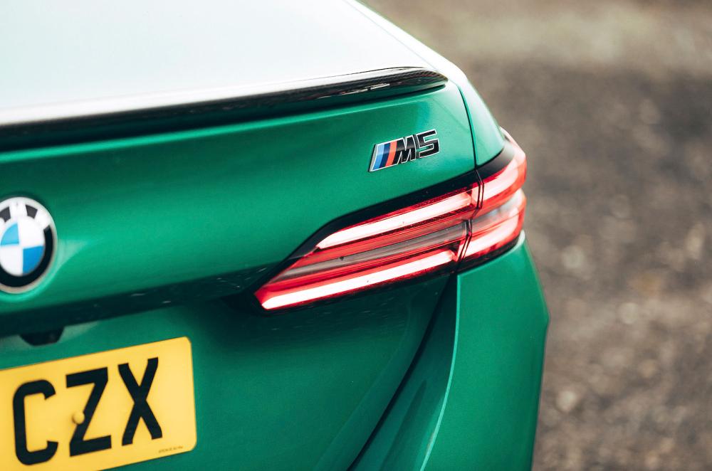 BMW M5 rear lights