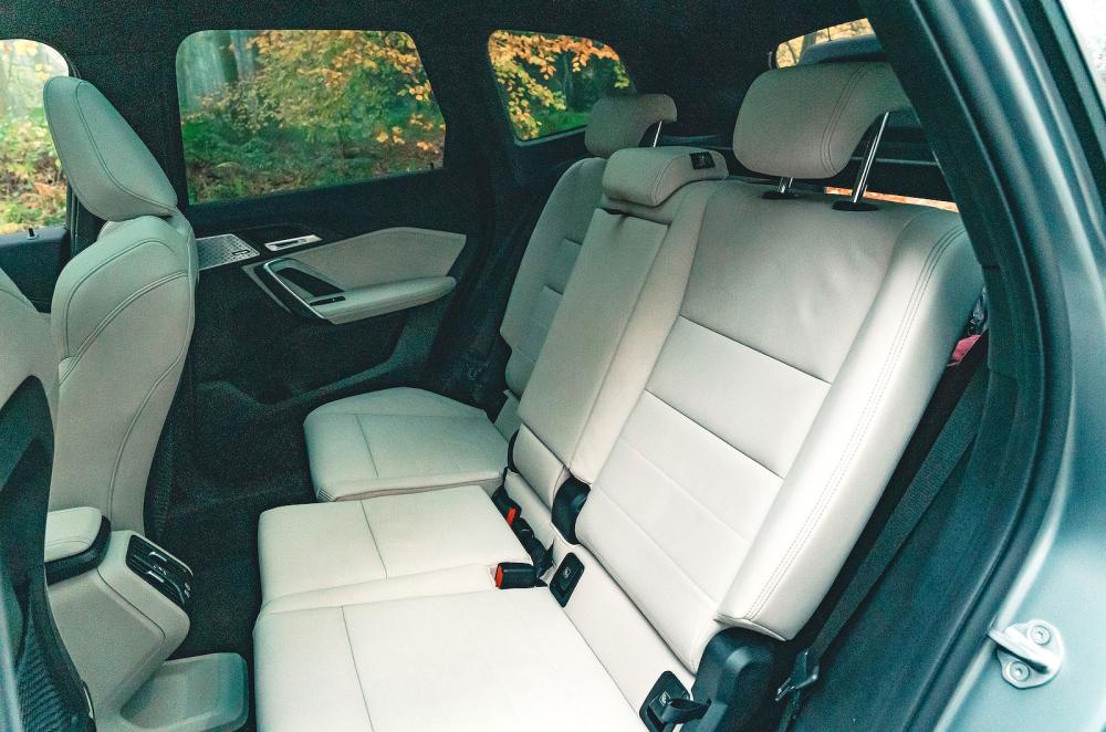 BMW X1 back seats