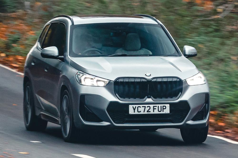 BMW X1 front right driving