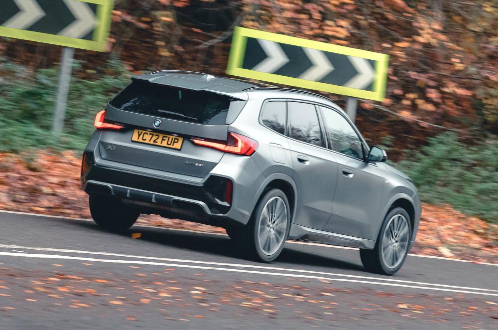 BMW X1 rear right driving