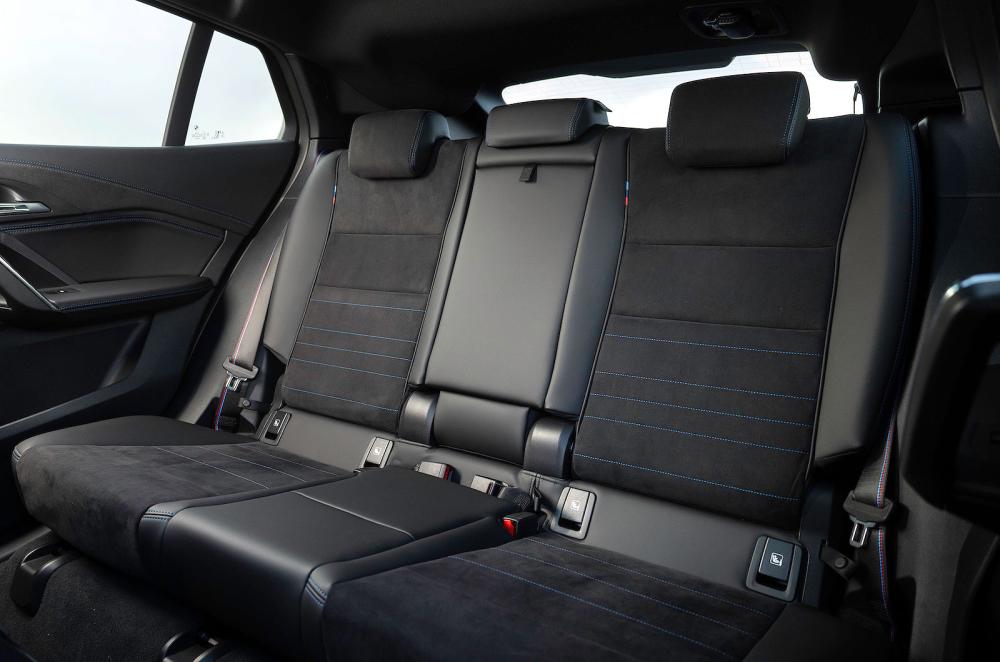 BMW X2 back seats