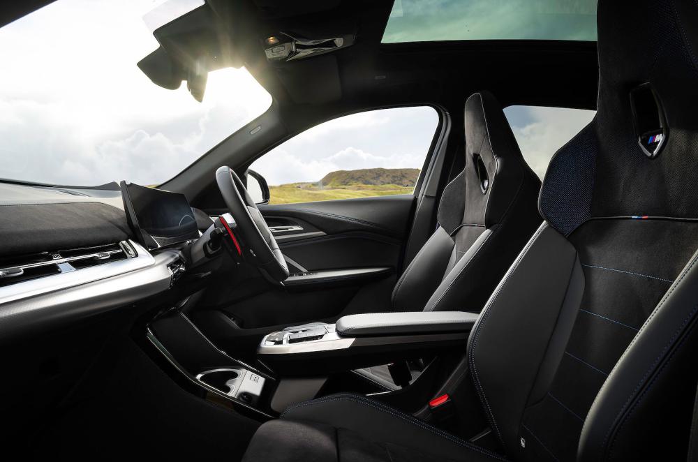 BMW X2 front seats