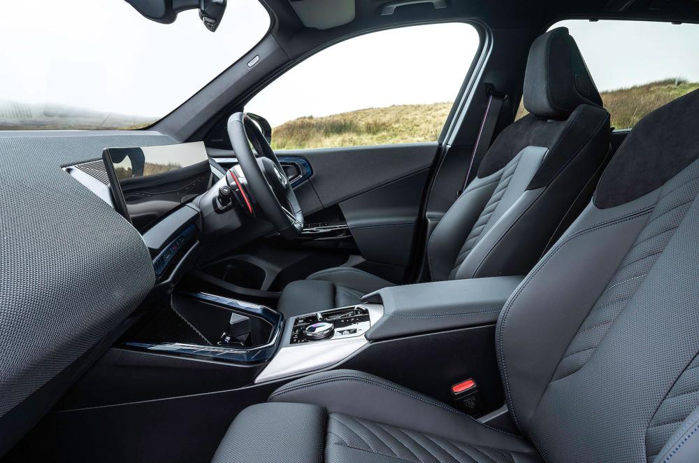 BMW X3 front seats