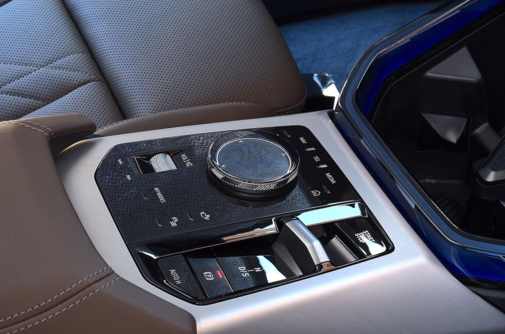 BMW X3 interior controls