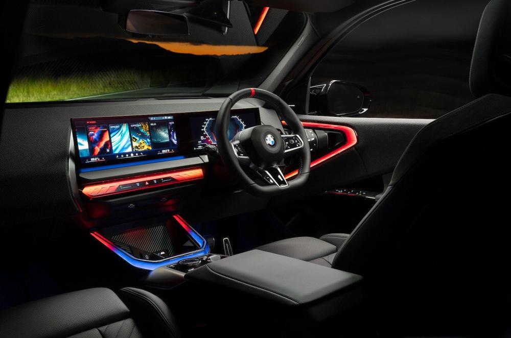 BMW X3 interior lighting