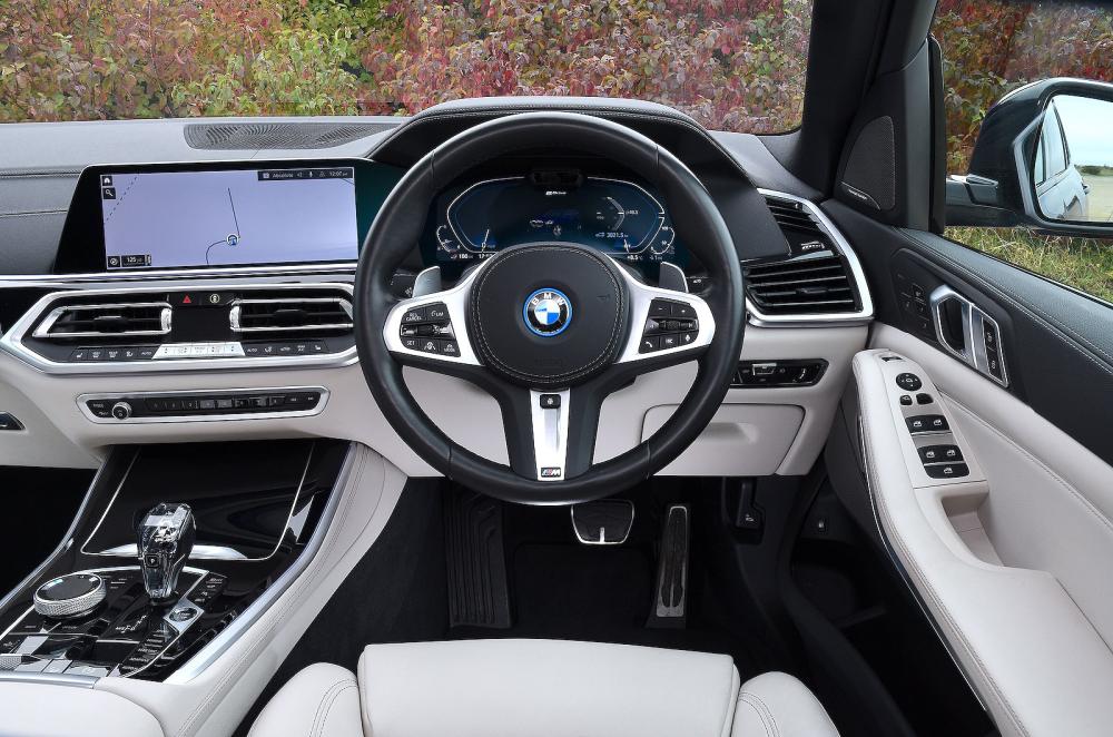 BMW X5 interior dashboard