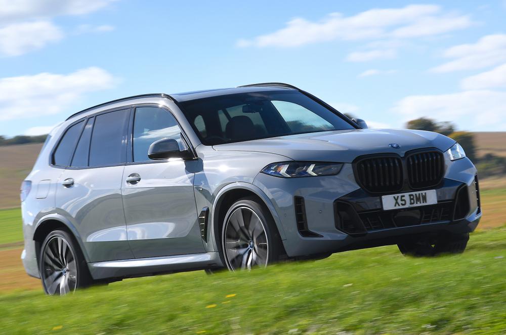 BMW X5 driving