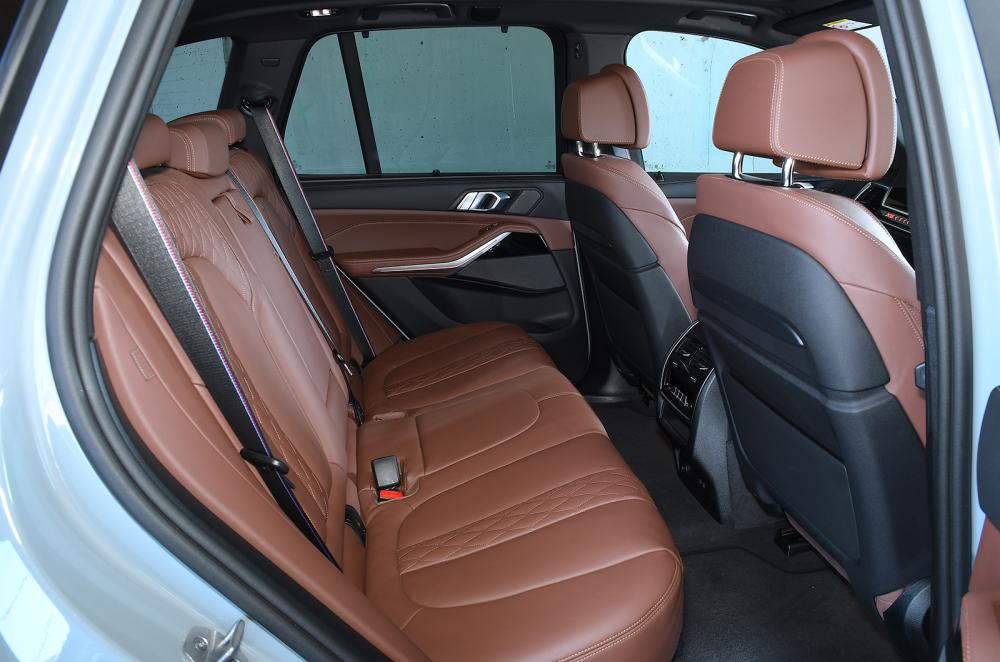 BMW X5 rear seats
