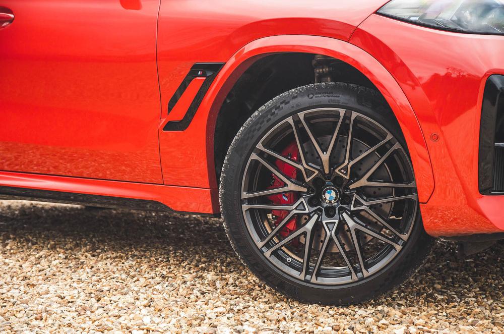 BMW X6 M Competition alloy wheel detail