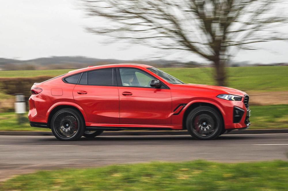 BMW X6 M Competition right driving