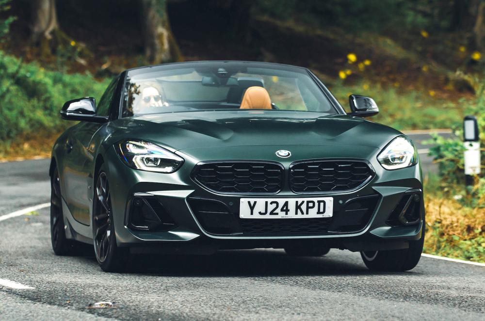 BMW Z4 front cornering