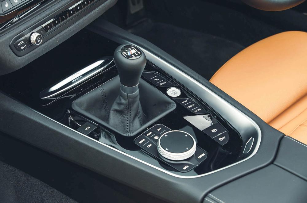 BMW Z4 gearstick